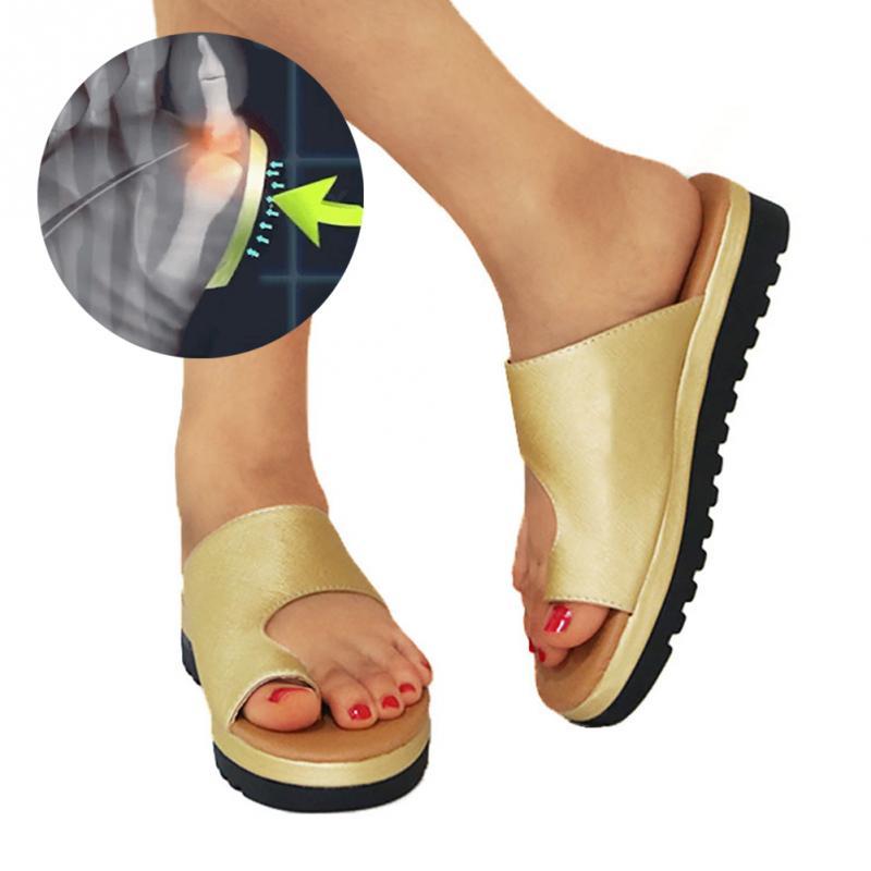 Comfy Flat Platform Orthopedic Sandals For Women With Orthopedic Bunion  Corrector And Big Toe For Casual Footwear X0523 From Musuo07, $18.01 |  DHgate.Com